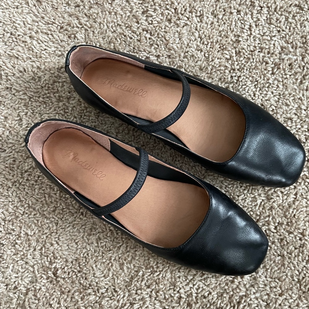 Madewell Greta Mary Jane Flat - Picture 3 of 4